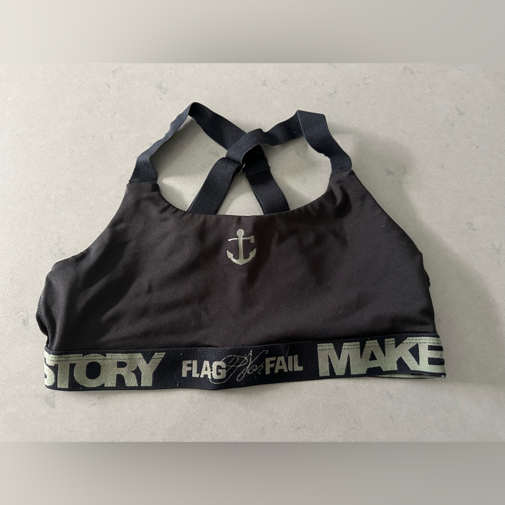 Flag Nor Fail sports bra